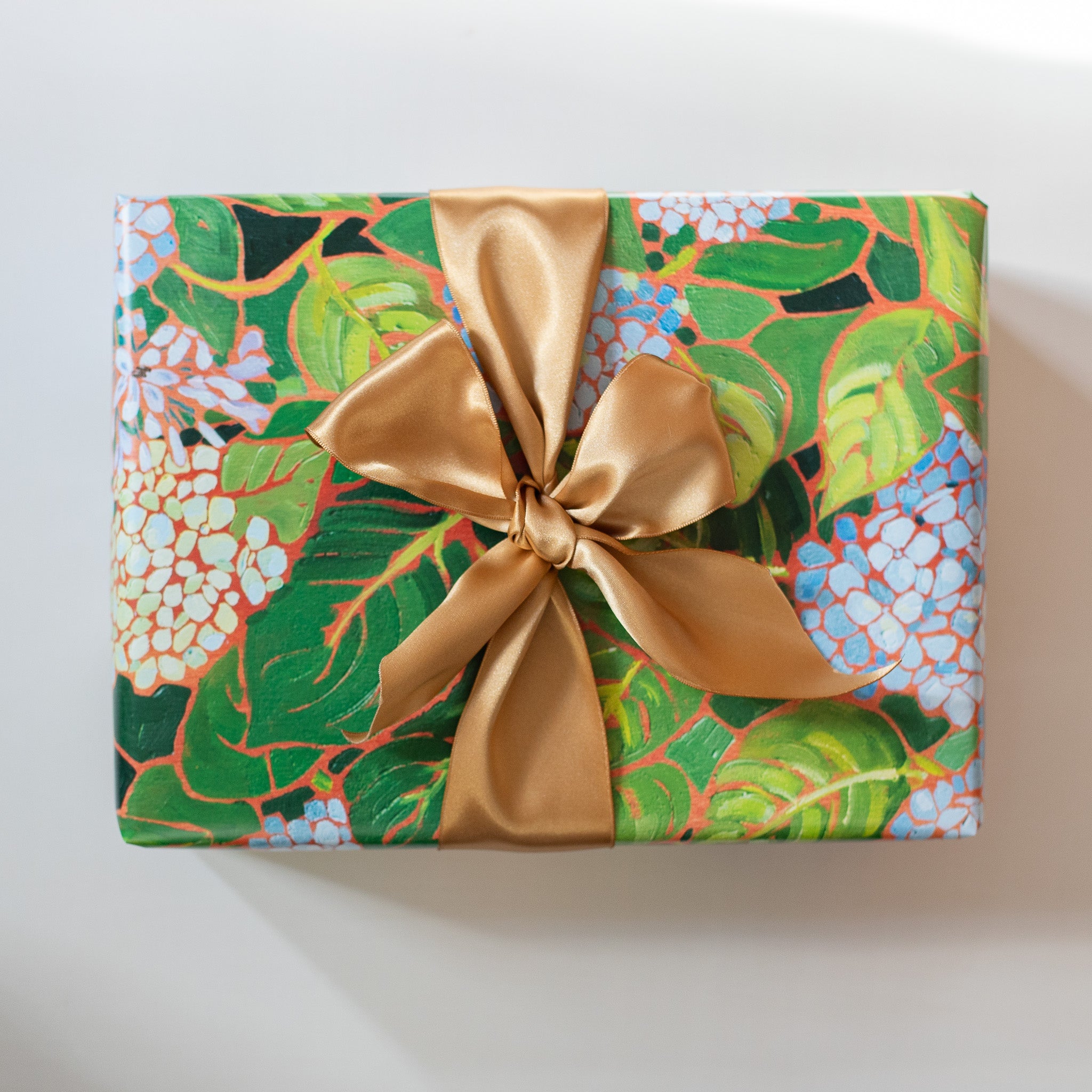Hydrangea Wrapping Paper – Mary Benson Art