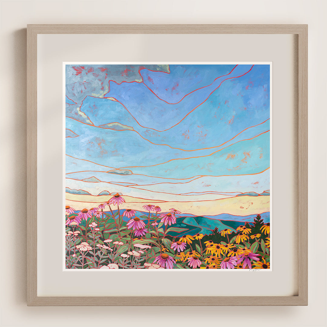 Ridgelines Print