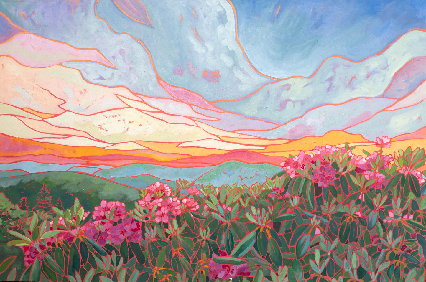 Rhododendron Sunset