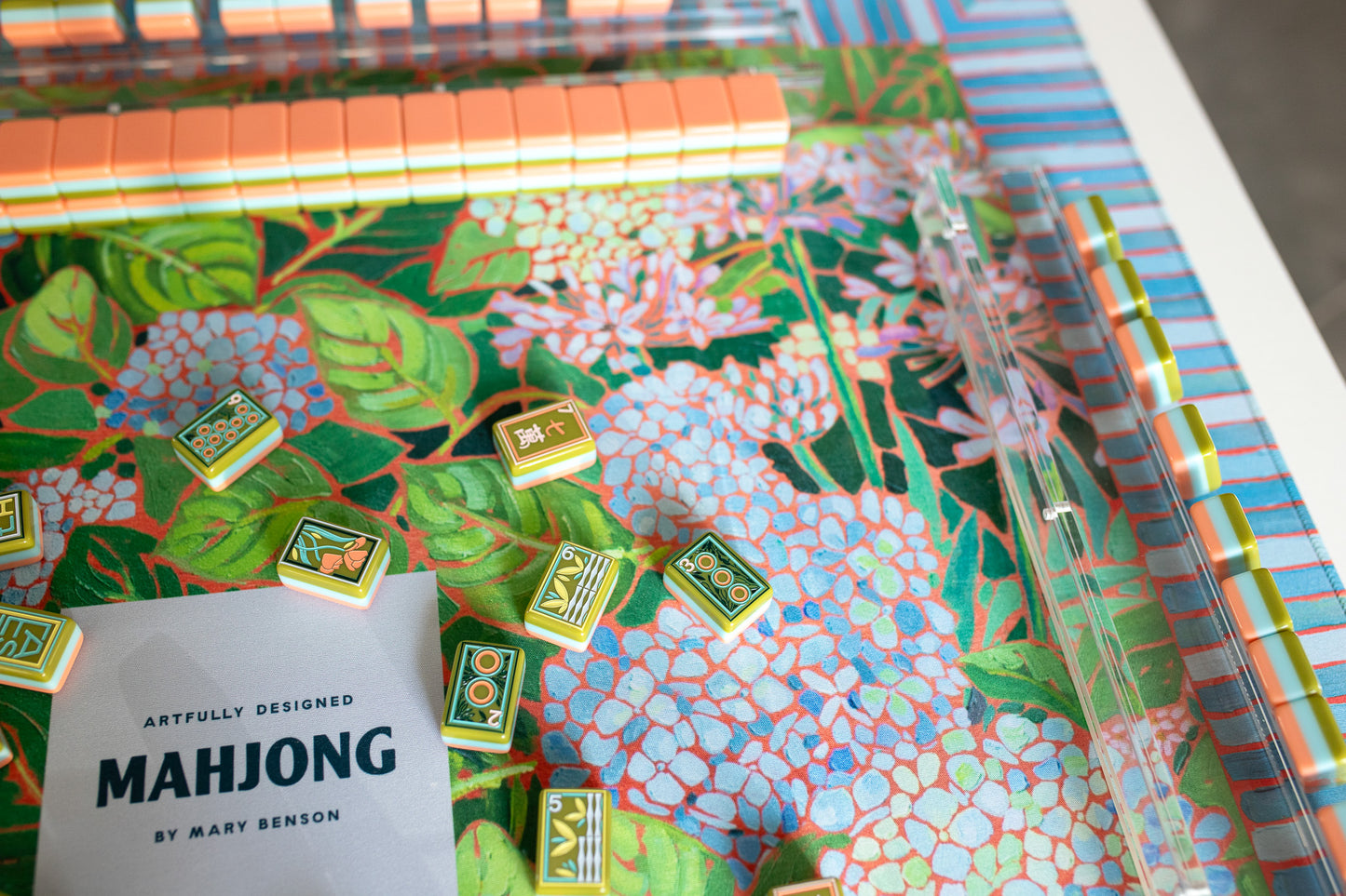 Hydrangea Mahjong Mat