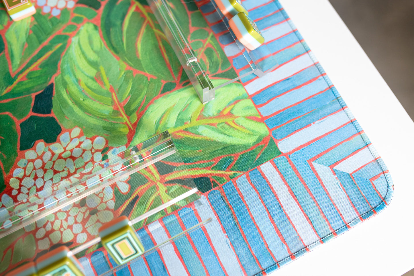 Hydrangea Mahjong Mat