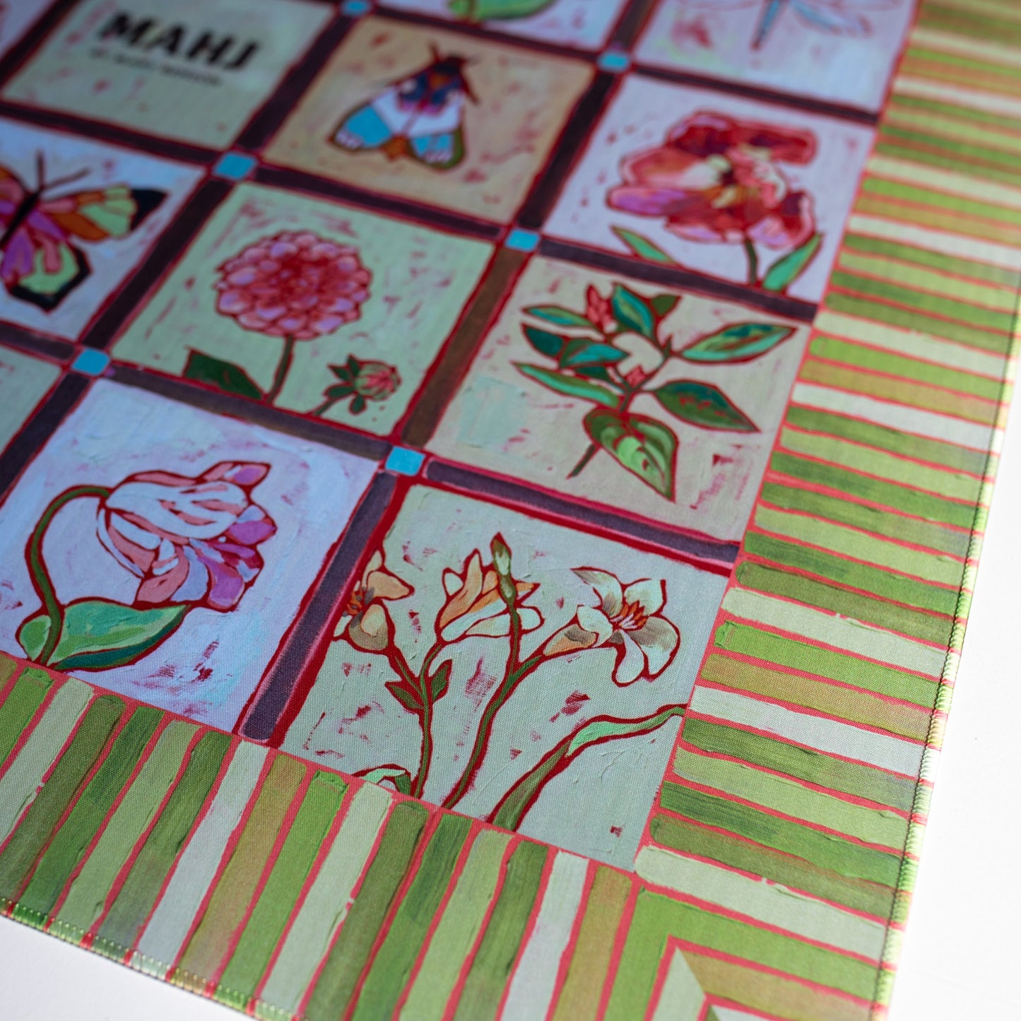 Garden Party Mahjong Mat