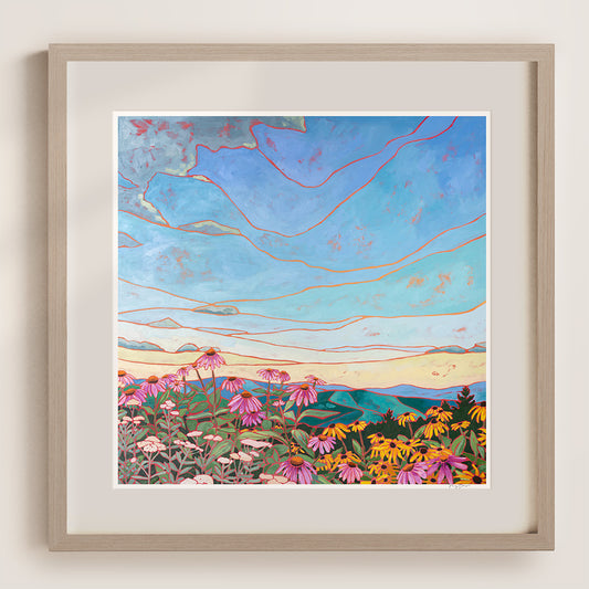 Ridgelines Print