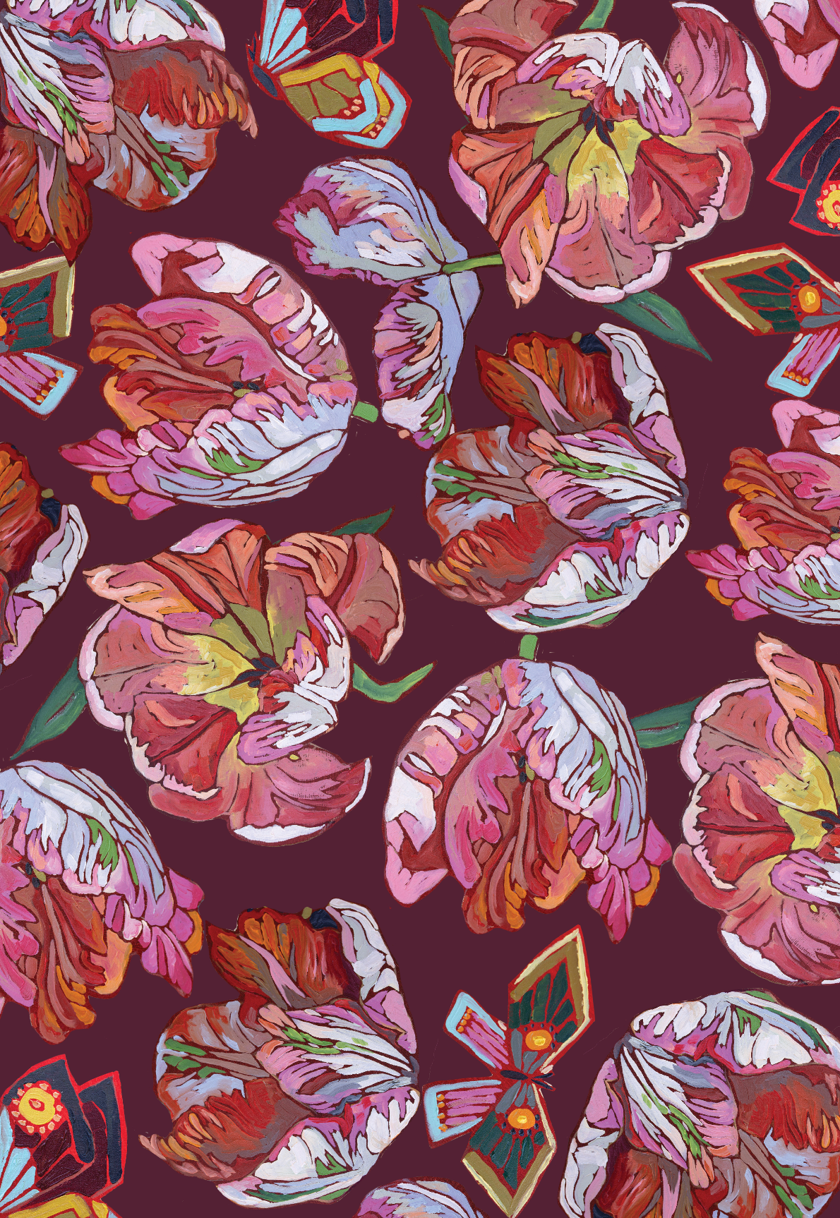 Tulip Wrapping Paper