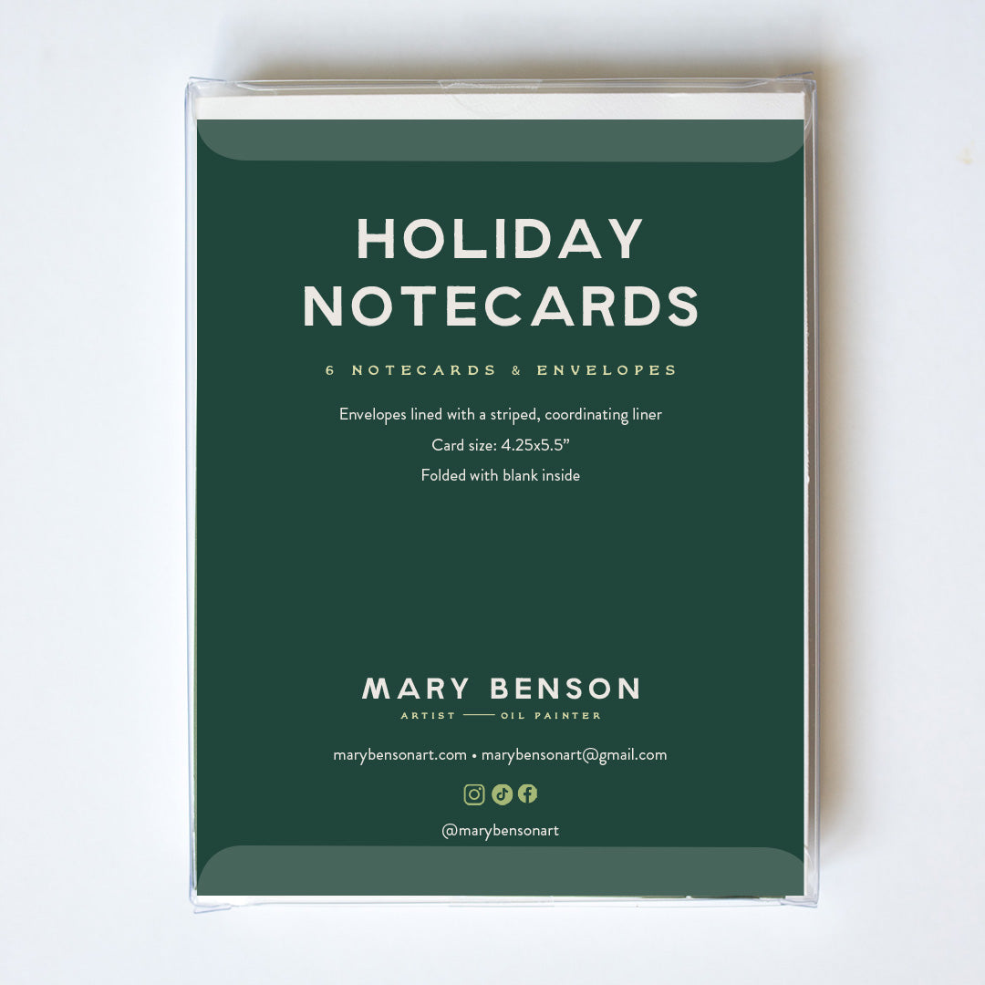 Silent Night Notecard Set