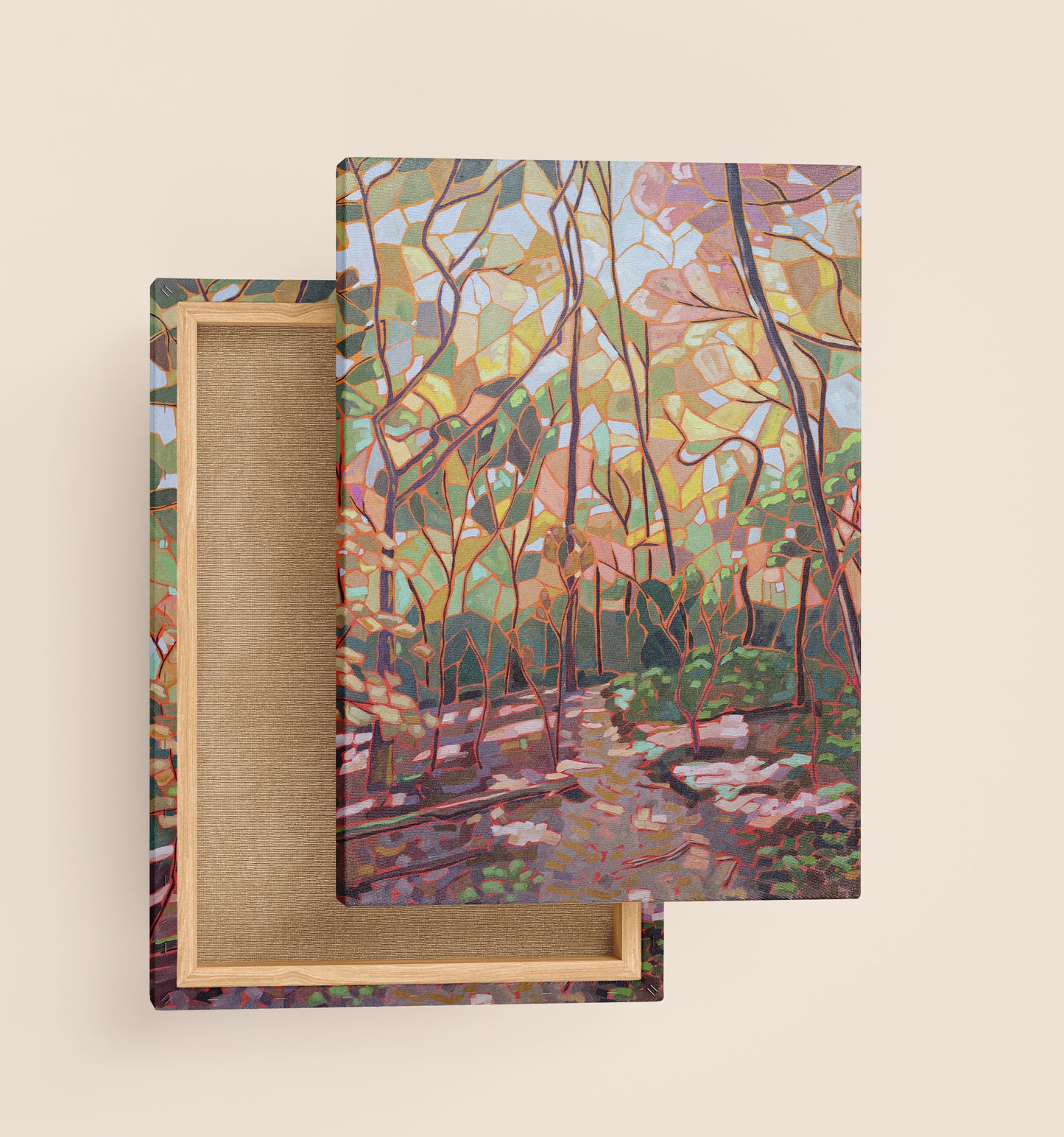 Technicolor Canopy Print